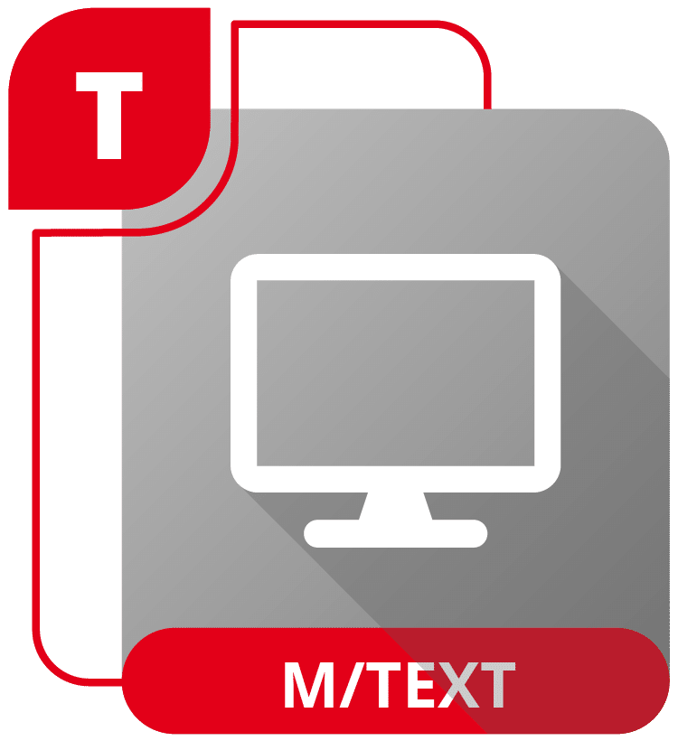 Gráfico de producto: M/TEXT