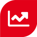 Icono: Gráfico con flecha hacia arriba
